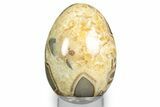 Calcite Crystal Filled Septarian Egg - Utah #344840-1